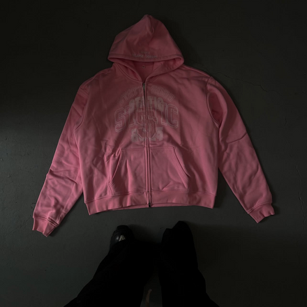 PINK STATIC RELAPSE HOODIE