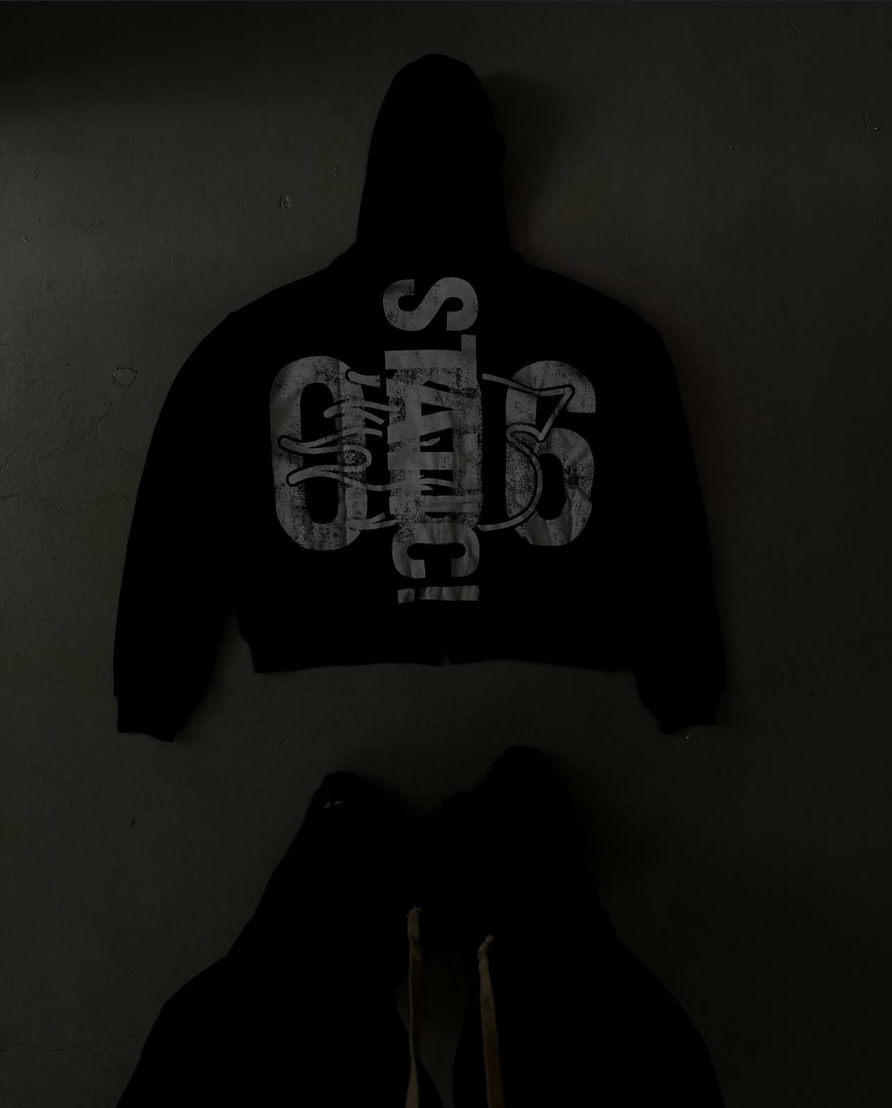 BLACK STATIC RELAPSE HOODIE