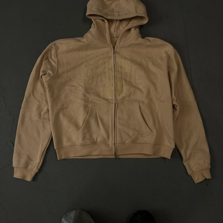 CREAM STATIC RELAPSE HOODIE