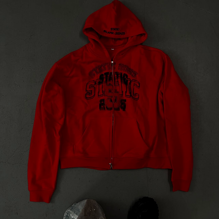 STATIC RED HOODIE