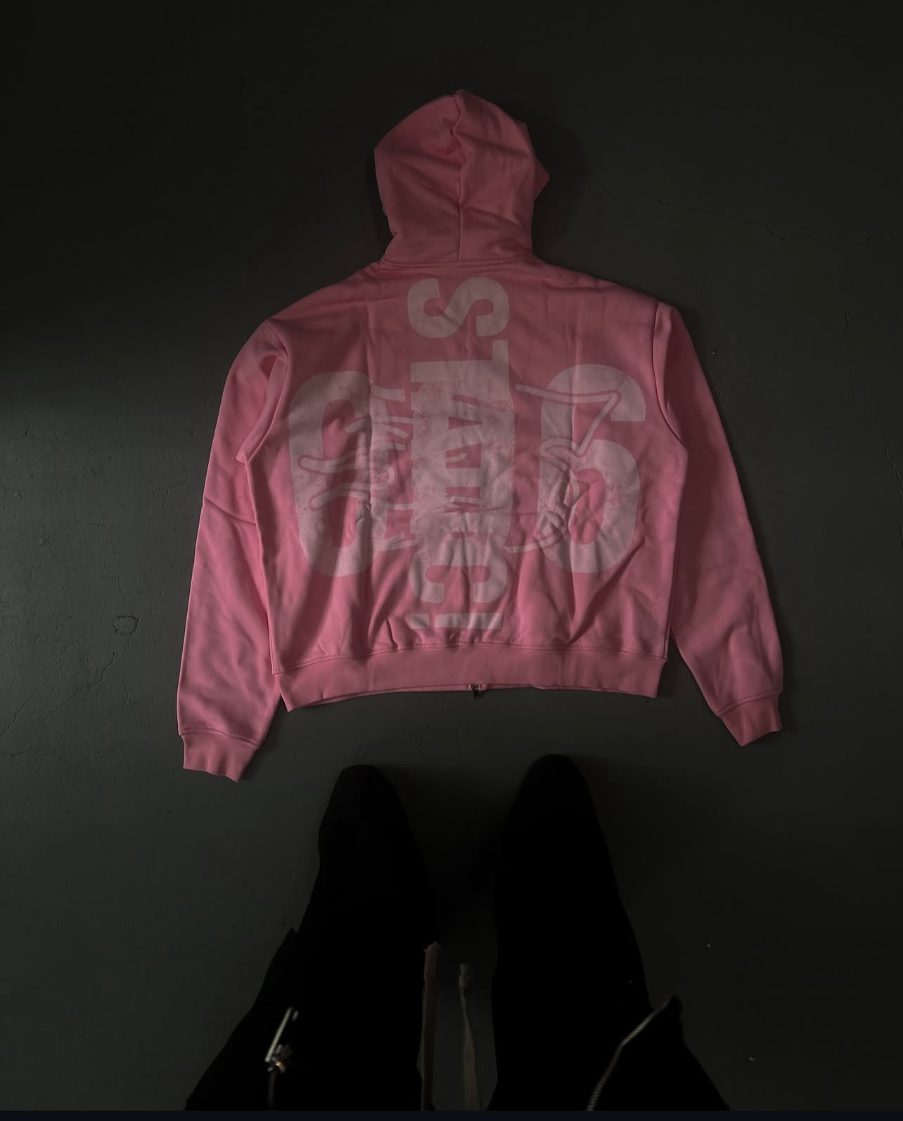 PINK STATIC RELAPSE HOODIE